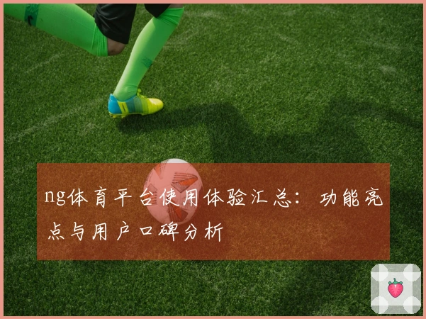 ng体育平台使用体验汇总：功能亮点与用户口碑分析